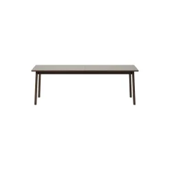 6490 Ana udtræksspisebord 220 cm, almond/smoked oak