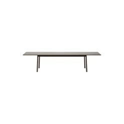 6490 Ana udtræksspisebord 220 cm, almond/smoked oak