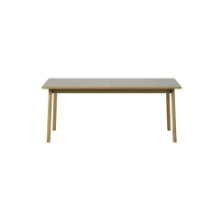 6491 Ana udtræksspisebord 180 cm, almond/oiled oak