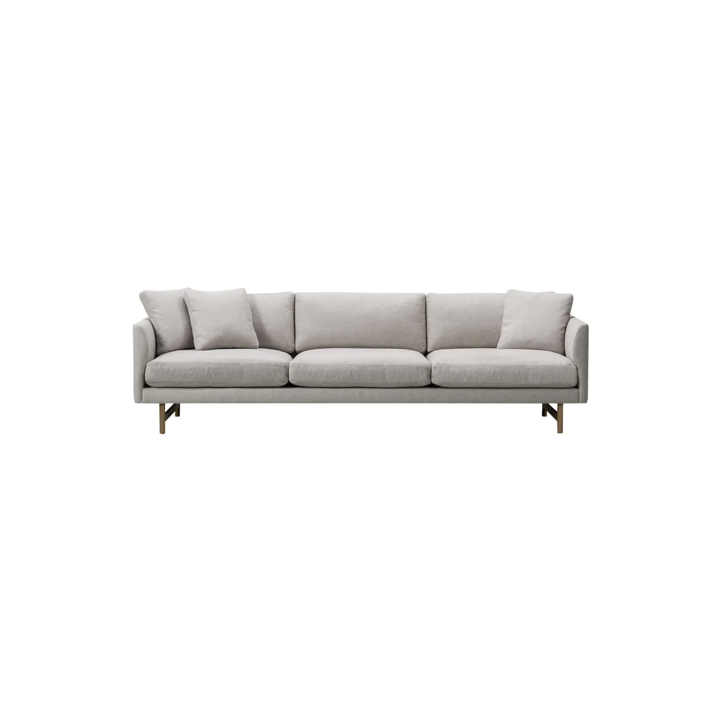 5523 Calmo 80 3 pers. sofa, beige/røget eg