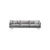 5623 Calmo 80 3 pers. sofa, grå/krom