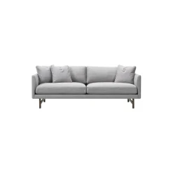 5552 Calmo 95 2 pers. sofa, grå/røget eg