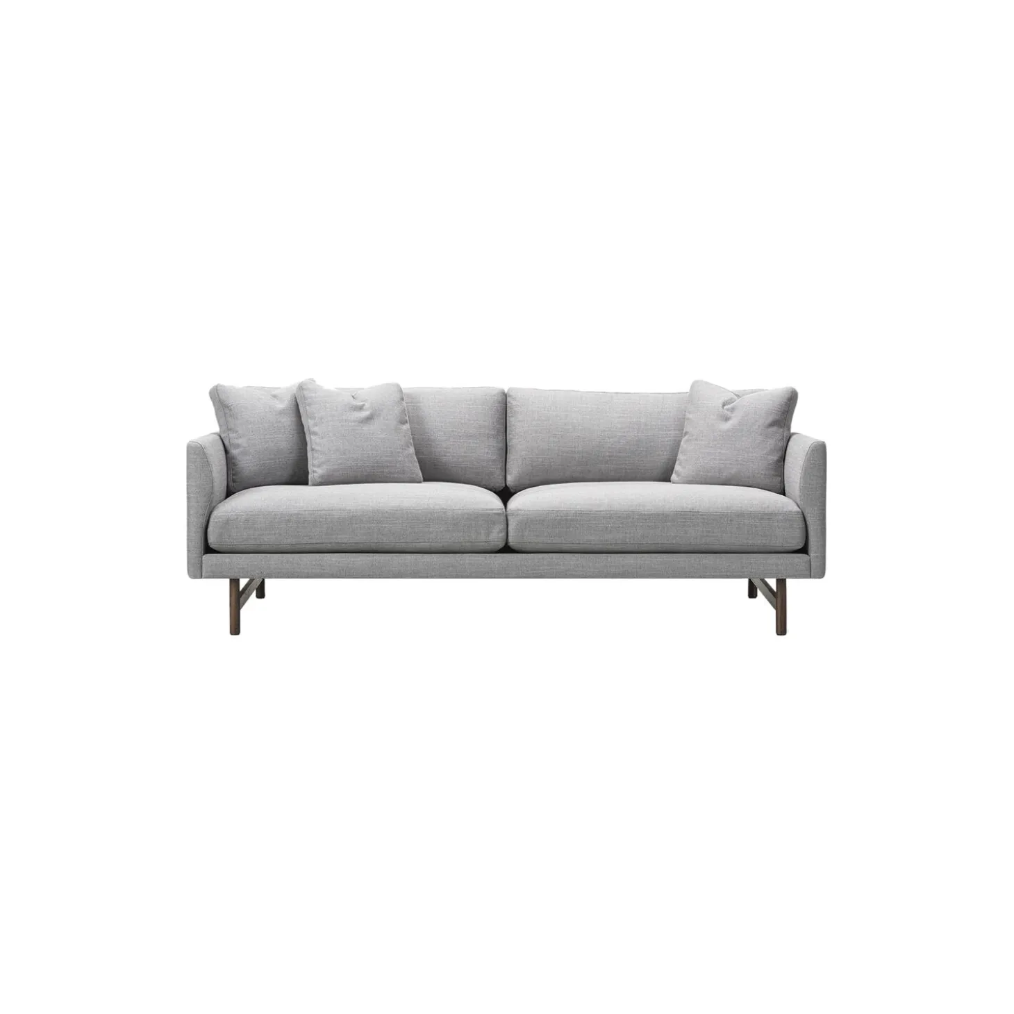 5552 Calmo 95 2 pers. sofa, grå/røget eg