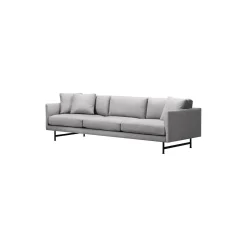 5623 Calmo 80 3 pers. sofa, grå/sort