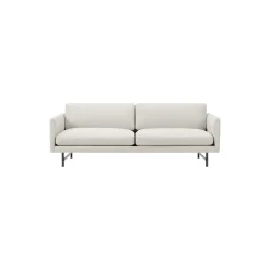 5652 Calmo 2-seater Sofa, Ecriture 0210/black steel