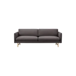 5652 Calmo 2-seater Sofa, Ecriture 0380/lacquered oak