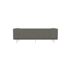 4510 Delphi sofa, Steelcut Trio 253/aluminium
