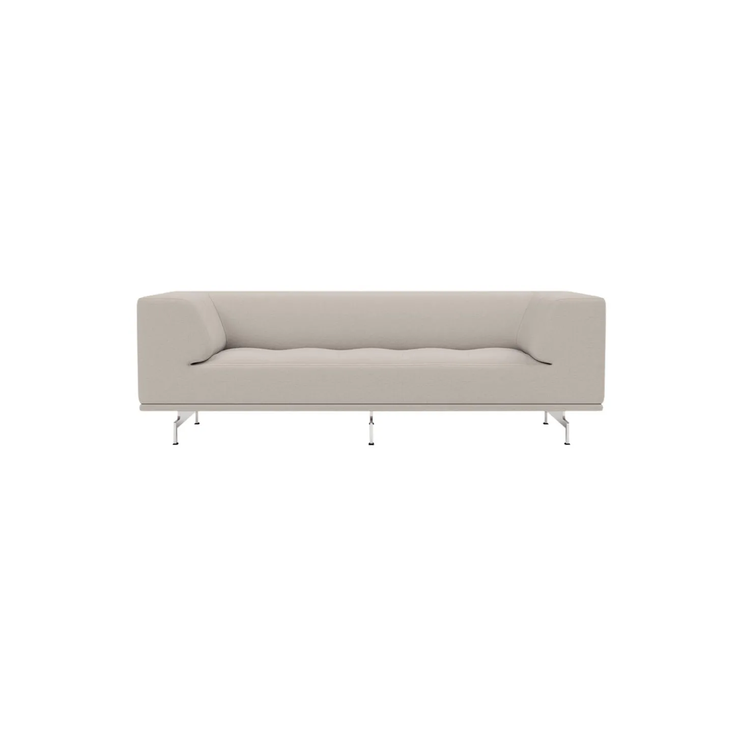 4510 Delphi sofa, Steelcut Trio 213/aluminium