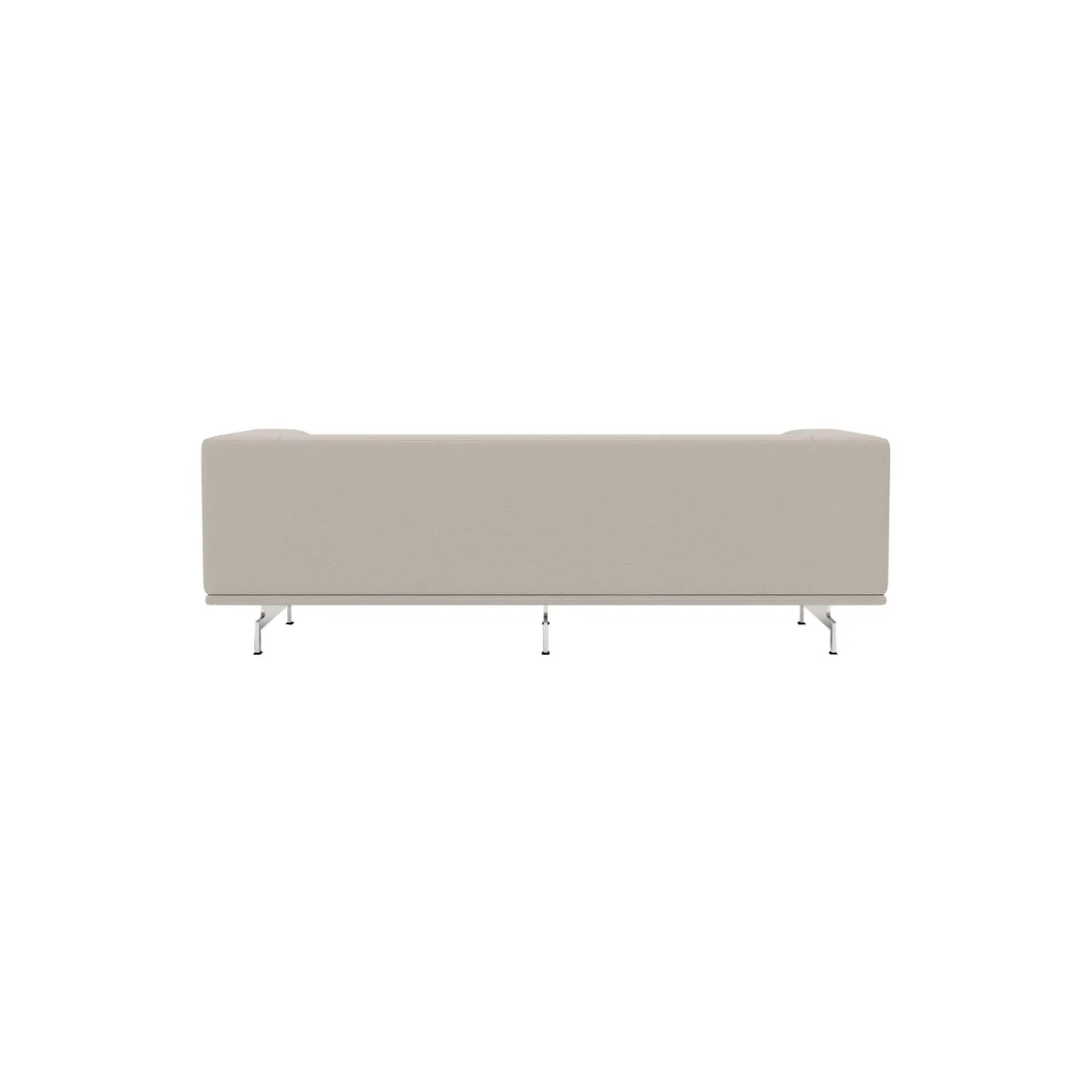 4510 Delphi sofa, Steelcut Trio 213/aluminium