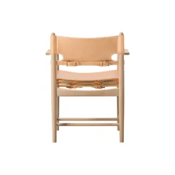 3238 Den spanske spisebordsstol, natur/sæbebehandlet eg