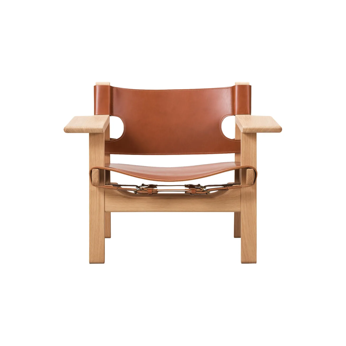 2226 Den Spanske Stol, cognac/lysolieret eg