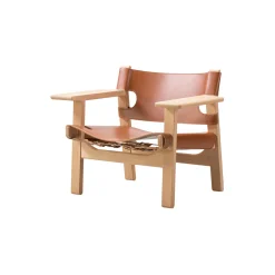 2226 Den Spanske Stol, cognac/lysolieret eg