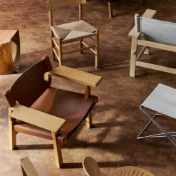 2226 Den Spanske Stol, cognac/olieret eg