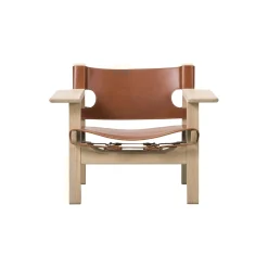 2226 Den Spanske Stol, cognac/sæbebehandlet eg