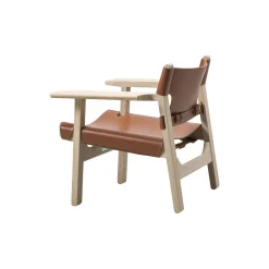 2226 Den Spanske Stol, cognac/sæbebehandlet eg