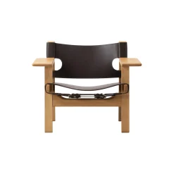 2226 Den Spanske Stol, mørkebrun/olieret eg