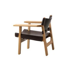 2226 Den Spanske Stol, mørkebrun/olieret eg