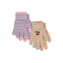 2 Pack Filla Gloves, cherry/stripe