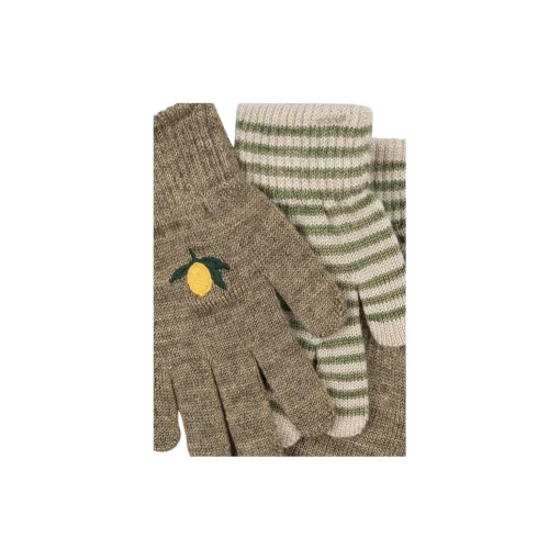 2 Pack Filla Gloves, lemon/stripe