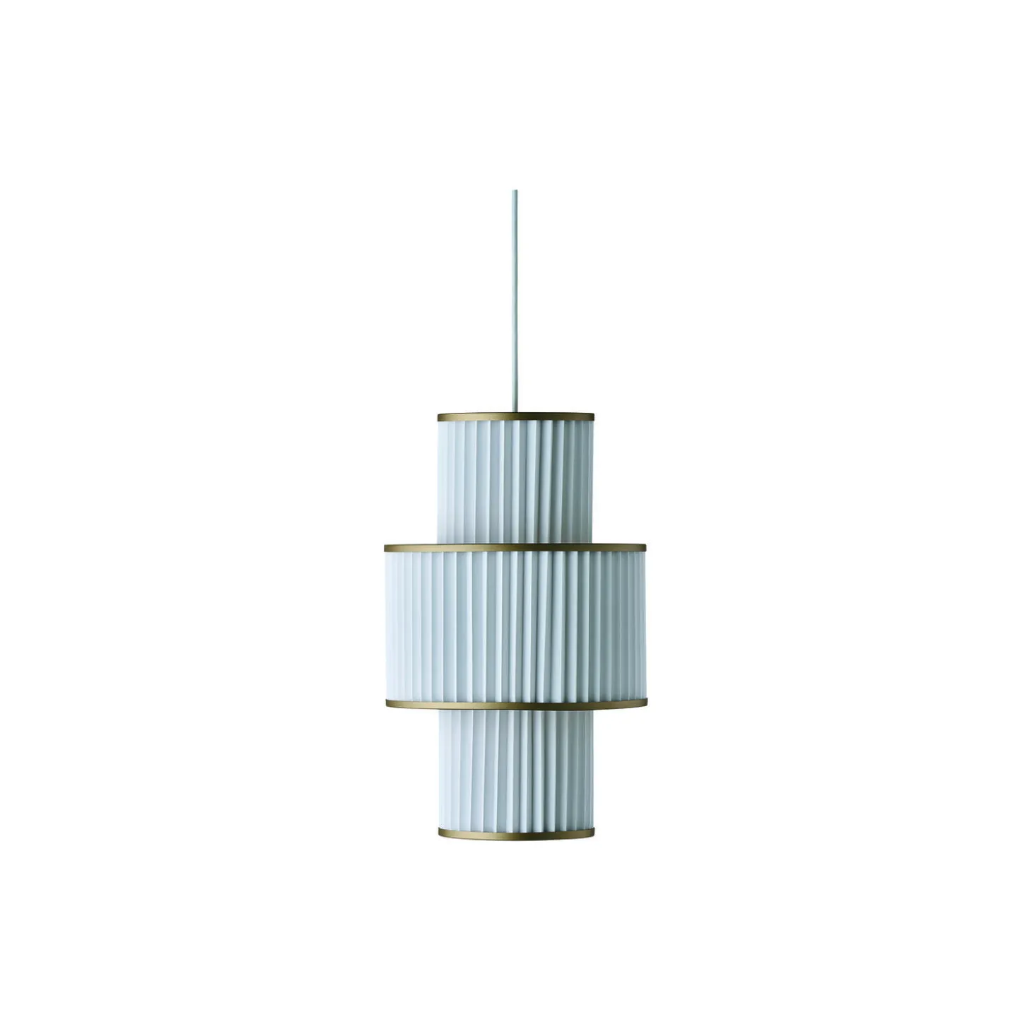 111 PLIVELLO pendel golden, hvid