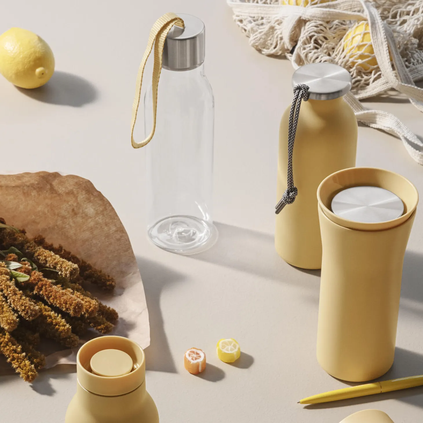 24/12 To Go flaske, golden sand