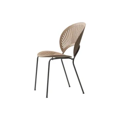 3398 Trinidad stol, lacquered oak/flint