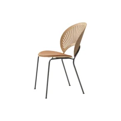 3396 Trinidad stol med sædepolstring, oiled oak/cognac/flint