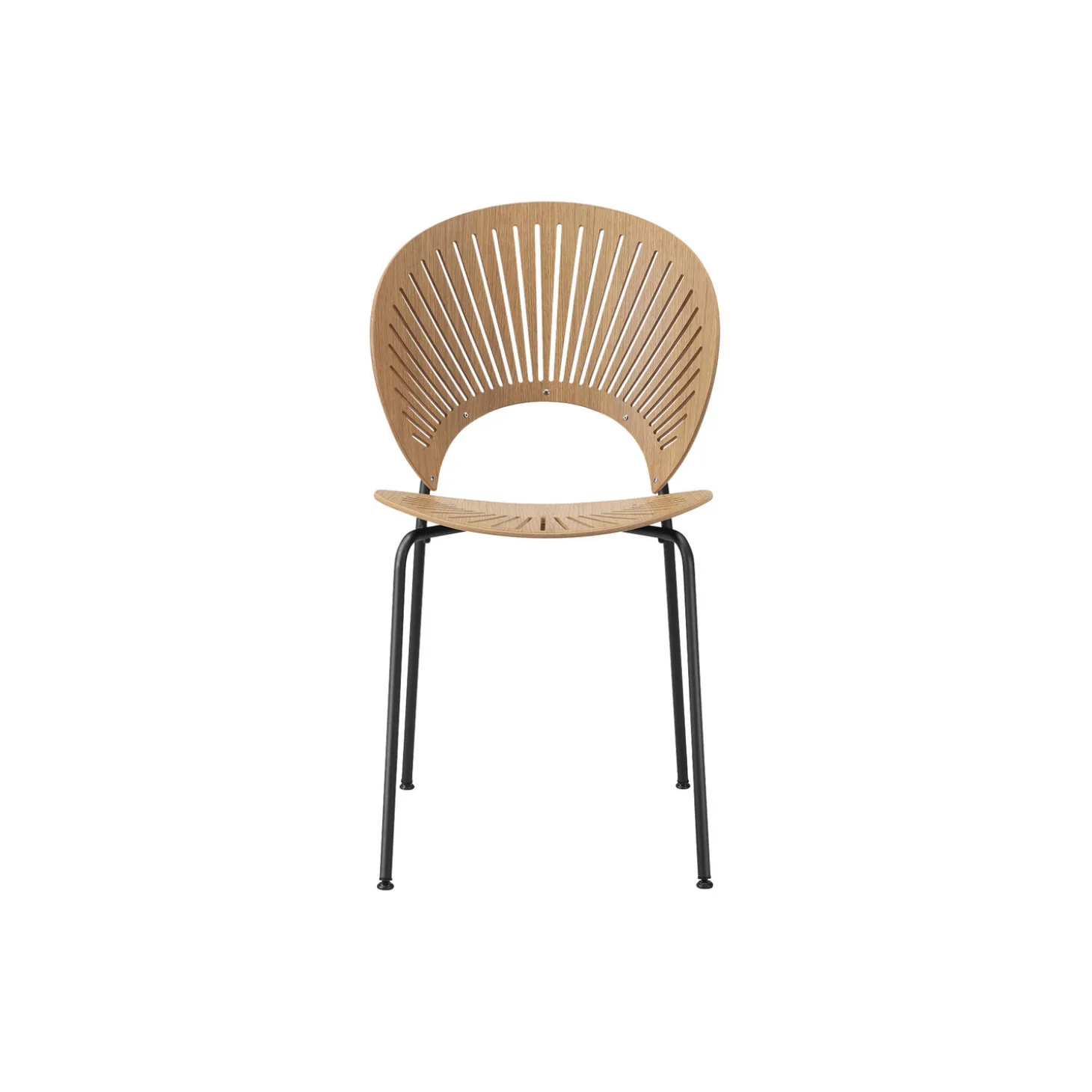 3398 Trinidad stol, oiled oak/black