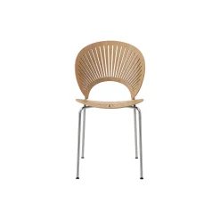3398 Trinidad stol, oiled oak/chrome