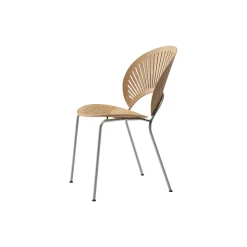 3398 Trinidad stol, oiled oak/chrome