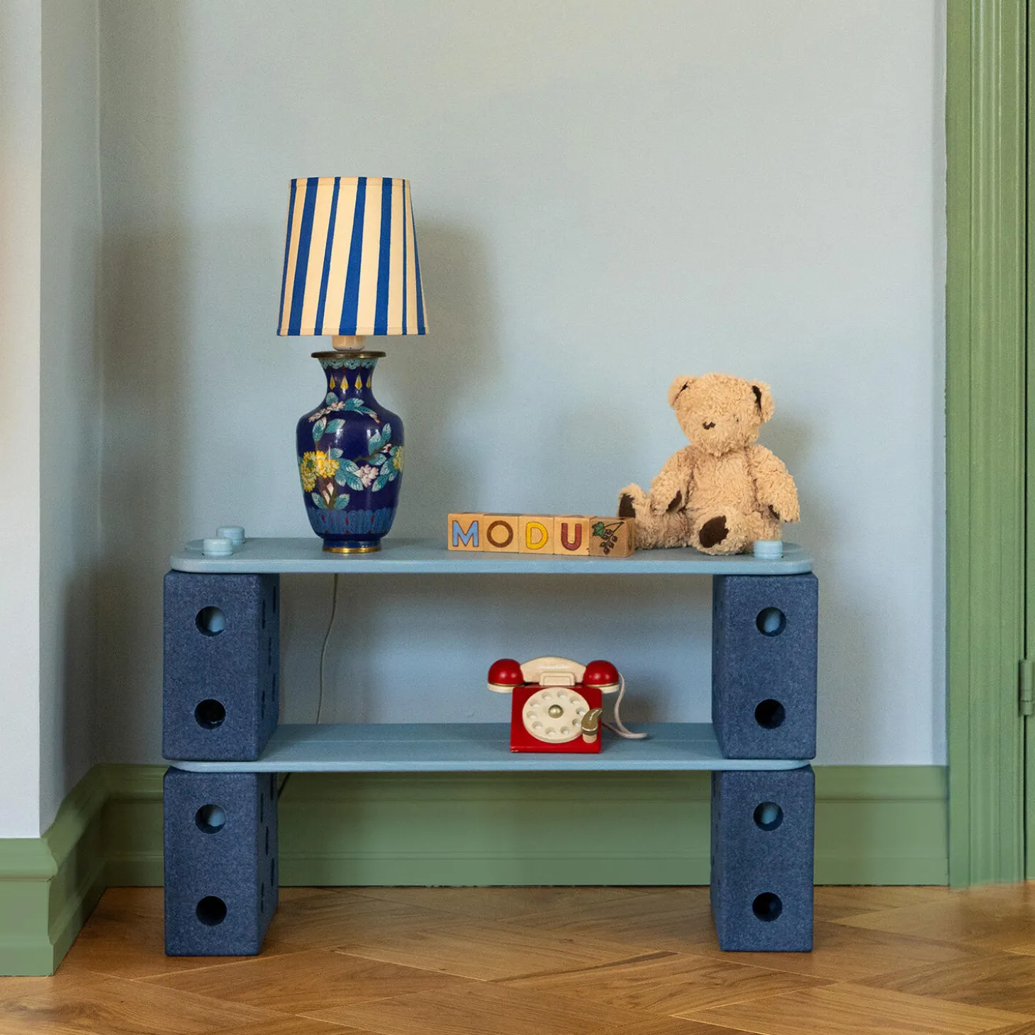 2 x balancebomme, sky blue