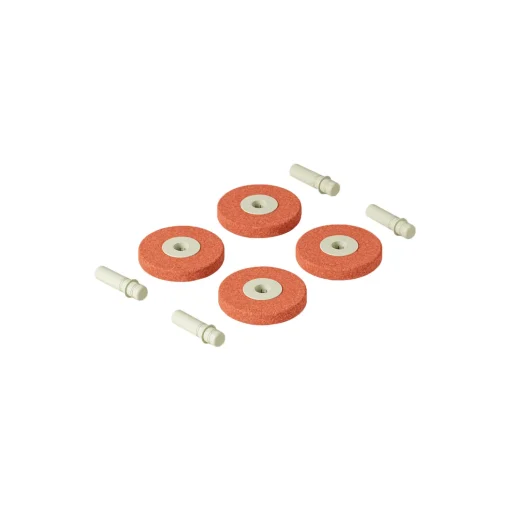 4 x skumhjul, burnt orange