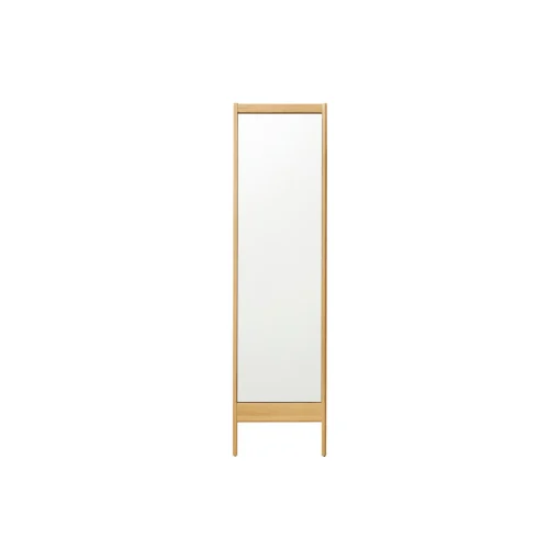 A Line Mirror, oak