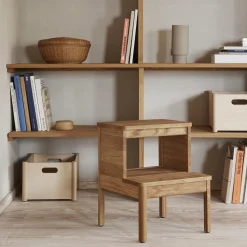 A Line Stepstool, oak