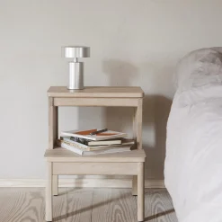 A Line Stepstool, white oak