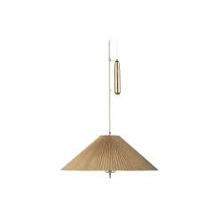 A1972 Pendant, brass/bamboo