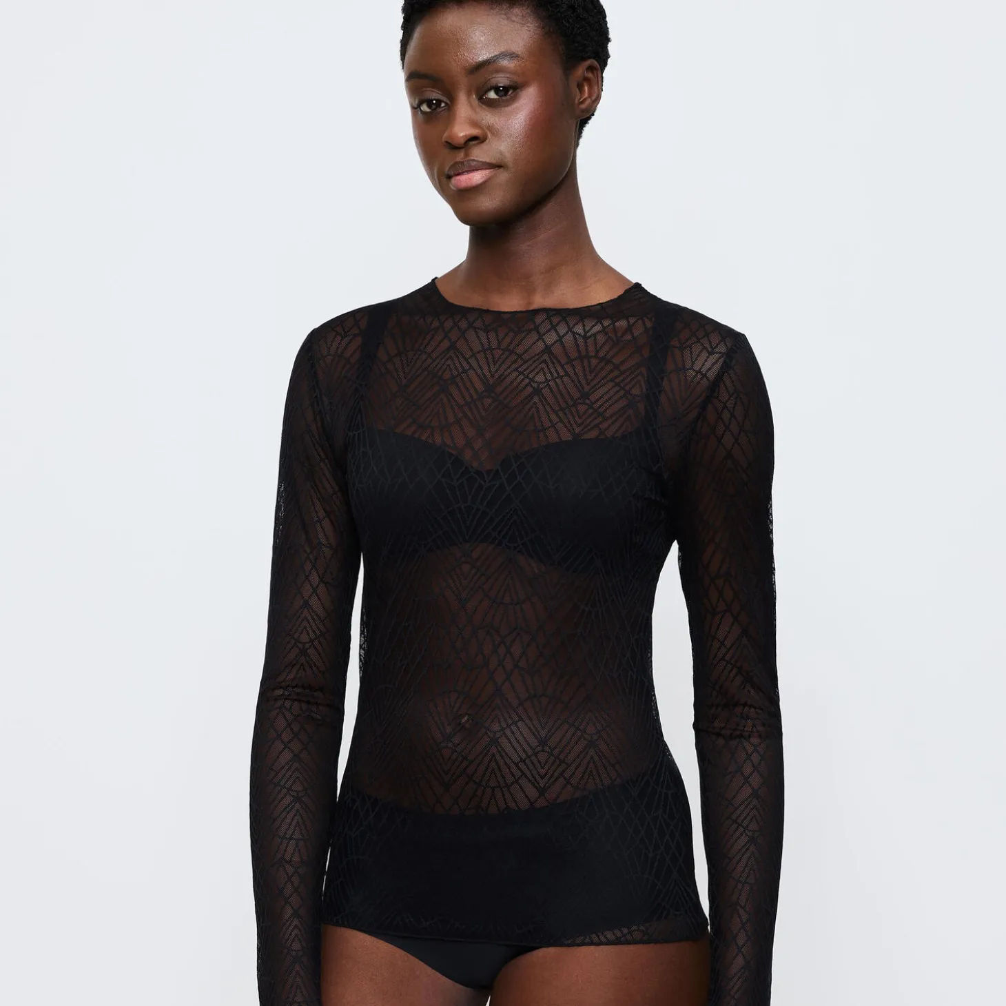 A Weekend to Remember Top LSL, black