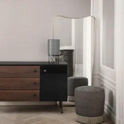 ABC Table Lamp, black semi matt