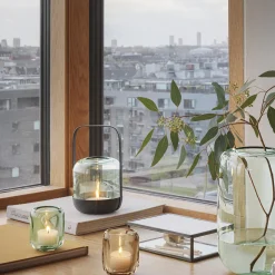 Acorn lanterne, mint green