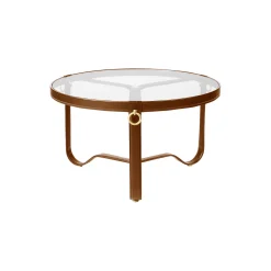 Adnet Coffee Circular Table, tan