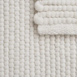 Agner gulvtæppe, white