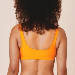 Agung sporty bikini top, flame