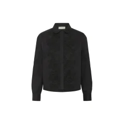 AimeeIW Cropped Shirt, black