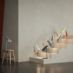 AJ bordlampe, pale petroleum