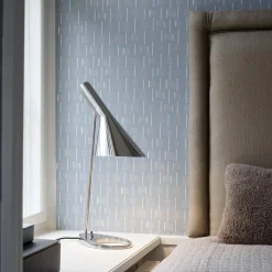 AJ bordlampe, stainless steel