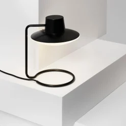 AJ Oxford bordlampe, metal black/opal