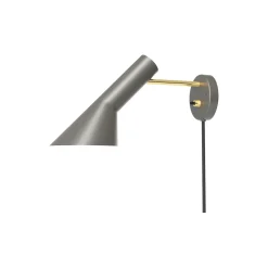 AJ væglampe, brass/warm grey