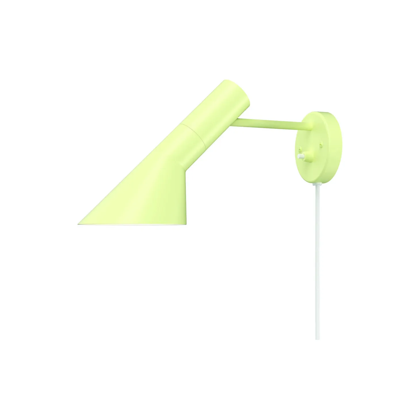 AJ væglampe, soft lemon