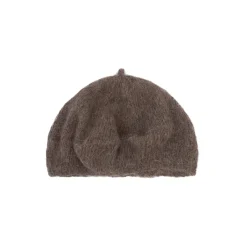Alpaca Suri Beret, pine cone