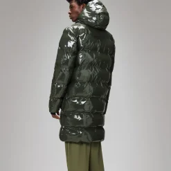 Alta Longer Puffer Jacket, swamp